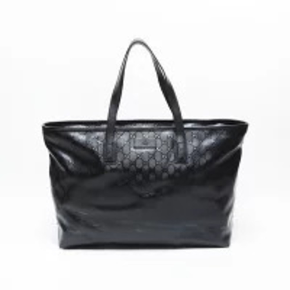 Gucci Imprime Bag GG Tote Black